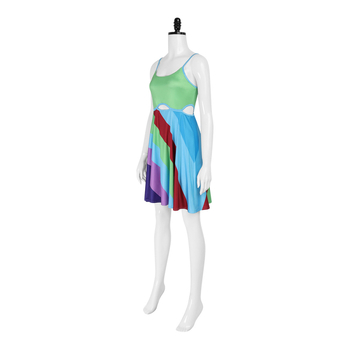 Cosplay zelena halter haljina – kostim za djevojku iz filma Dream Thirty