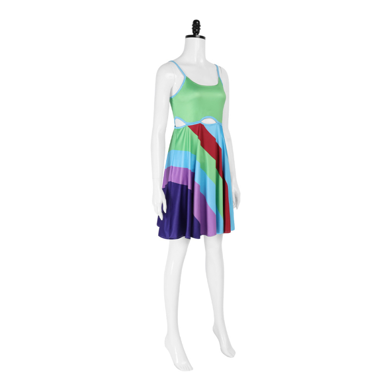 Cosplay zelena halter haljina – kostim za djevojku iz filma Dream Thirty