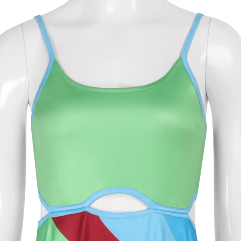 Cosplay zelena halter haljina – kostim za djevojku iz filma Dream Thirty