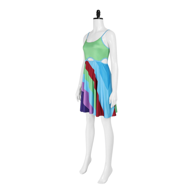 Cosplay zelena halter haljina – kostim za djevojku iz filma Dream Thirty