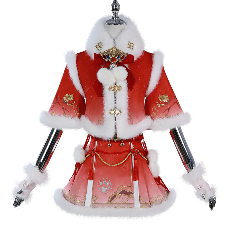 Hu Tao cosplay kostim – proljetni smijeh breskve