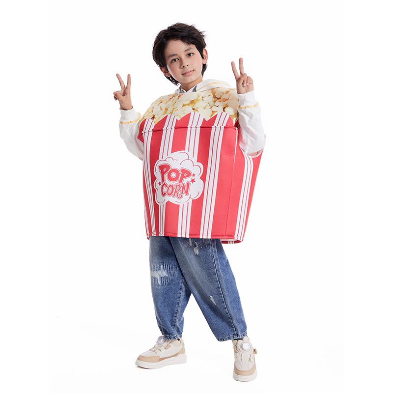 Halloween cosplay kostim za lutku, likovi iz crtanih filmova i anime – kostim za izvedbu s popcornom
