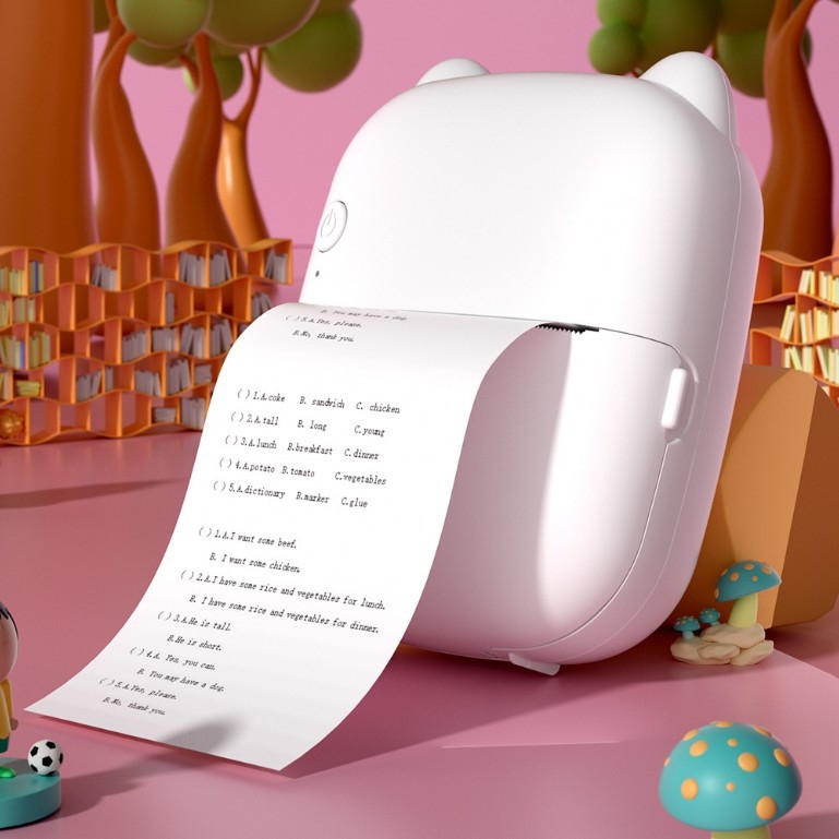 M8 AI dječji termalni pisač s glasovnim dijalogom — mini džepni termalni printer s uređajem za ispravljanje grešaka