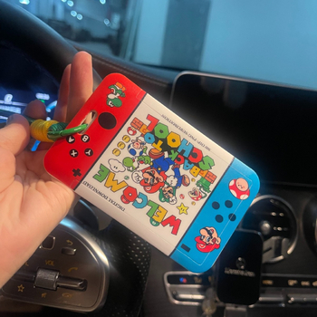 Slatka Mario futrola za kartice: kartica za obrok, studentska/školska iskaznica, kartica pristupa autobusu i metrou, zaštitni omot za osobnu iskaznicu, radna iskaznica