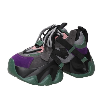 Pantofi de damă cu talpă groasă 2026 – sneakers casual ușoare pentru primăvară-vară