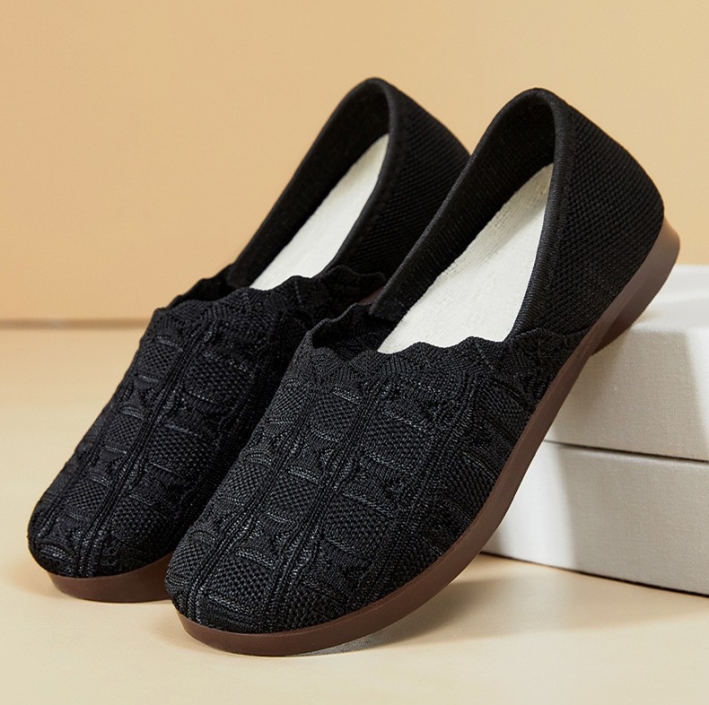 Pantofi damă slip-on din plasă respirabilă, confort zilnic