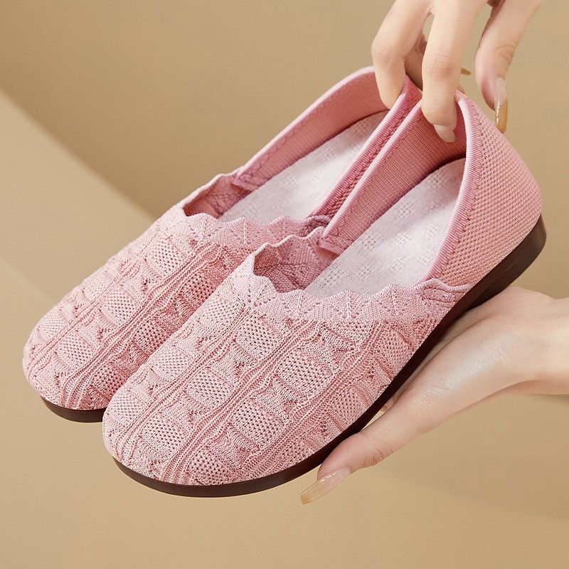 Pantofi damă slip-on din plasă respirabilă, confort zilnic