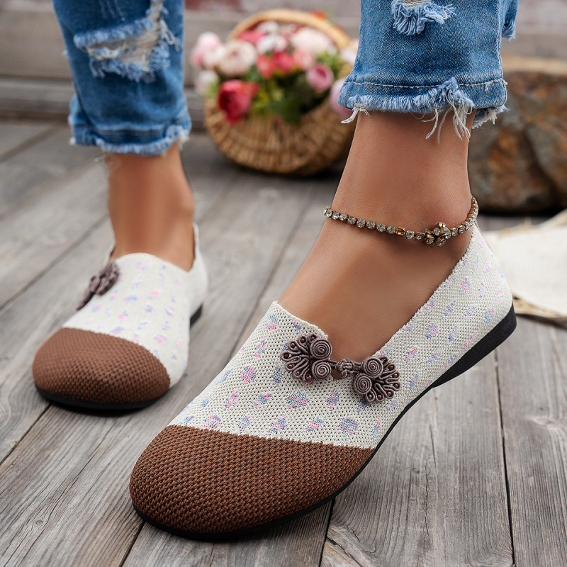 Ženske platnene tenisice u stilu Starog Pekinga, velika veličina, prozračan gornji dio, slip-on, mekani gumeni đon