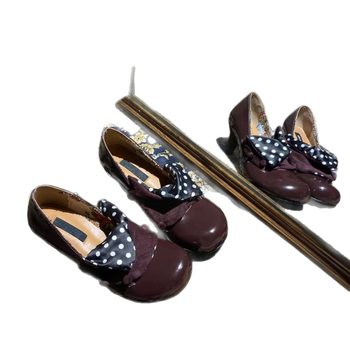 Ženske Mary Jane cipele s tankim potpeticom, retro stil, niski otvor