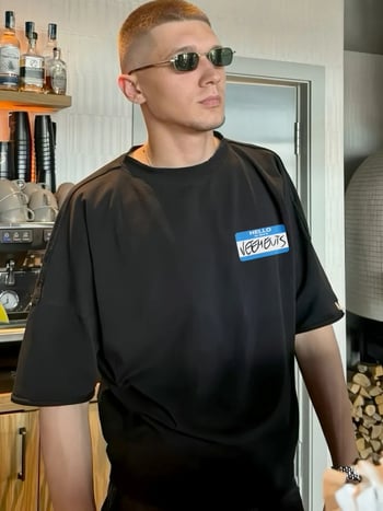 100% pamuk majica kratkih rukava, ljeto 2025, opuštena silueta, svestran i elegantan top s zabavnim printom za žene
