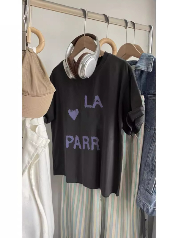 Ženski ljetni T-shirt kratkih rukava, američki retro stil, plus veličina, pamučni top s karikaturalnim printom