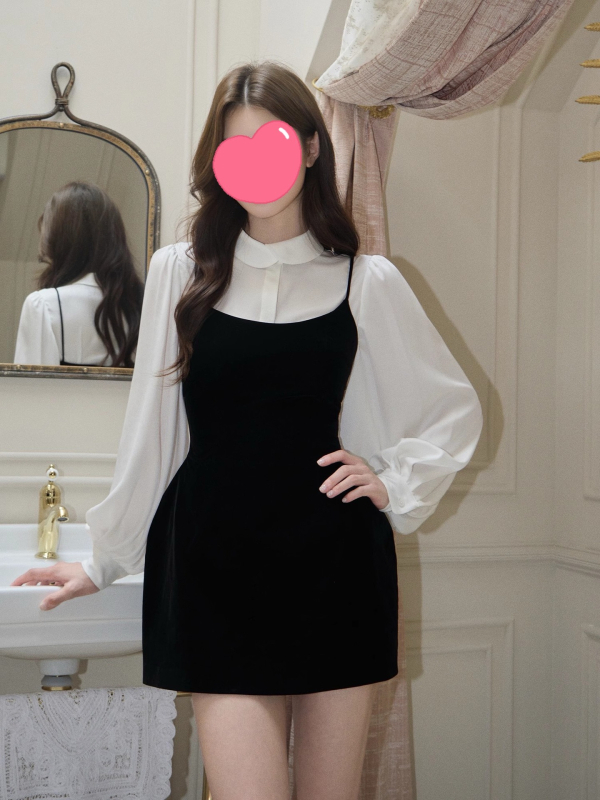 Košulja s preklopnim ovratnikom i ovratnikom tipa lutka, mješavina Tencel–acetata, ženski kineski stil
