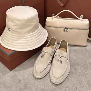 Ženski loaferi s resicama i kopčom, slip-on, udobne ravne cipele s protukliznom potplatom