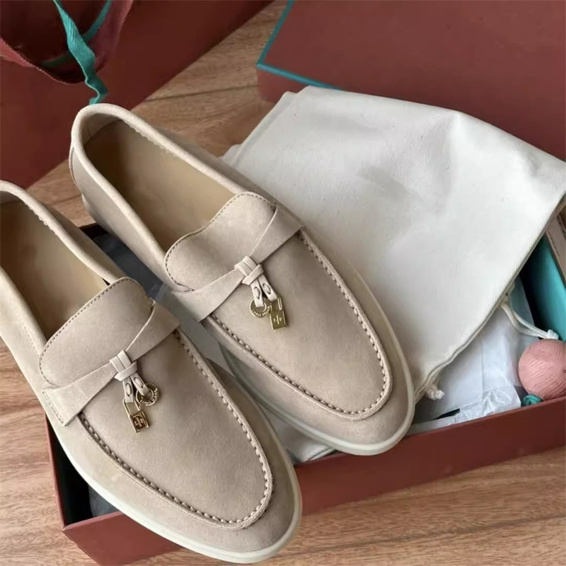 Ženski loaferi s resicama i kopčom, slip-on, udobne ravne cipele s protukliznom potplatom