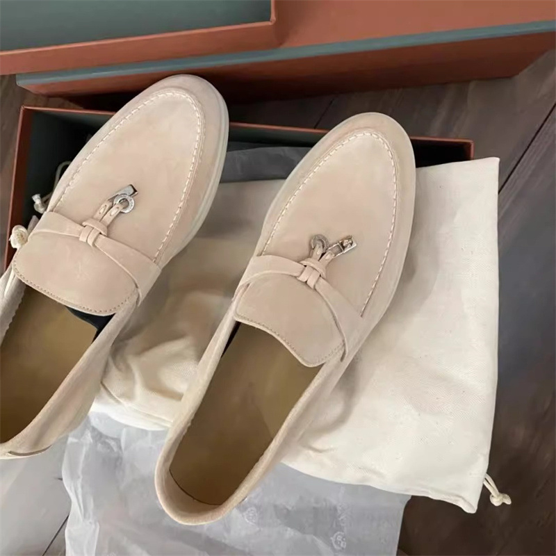 Ženski loaferi s resicama i kopčom, slip-on, udobne ravne cipele s protukliznom potplatom