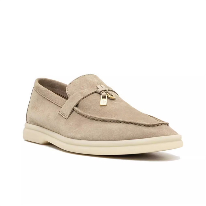Ženski loaferi s resicama i kopčom, slip-on, udobne ravne cipele s protukliznom potplatom