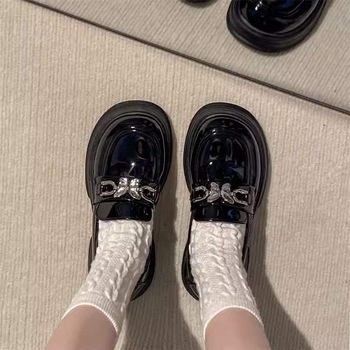 Ženske mokasine s mekom potplatom, japanskog stila, slip-on, Mary Jane u britanskom stilu, model 2025
