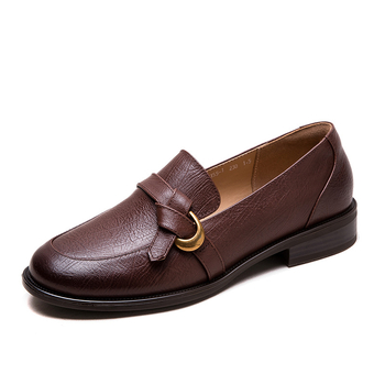 Ženske slip-on loafers, retro stil, britanski stil mode, cipele za svaki dan