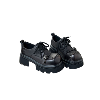 Ženske loaferice s debelim potplatom od 6 cm za povećanje visine, proljeće 2026, nove, svestrane svakodnevne cipele
