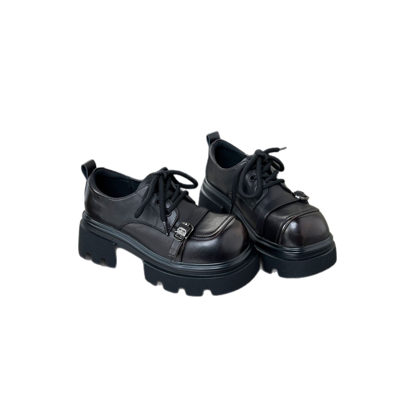 Ženske loaferice s debelim potplatom od 6 cm za povećanje visine, proljeće 2026, nove, svestrane svakodnevne cipele
