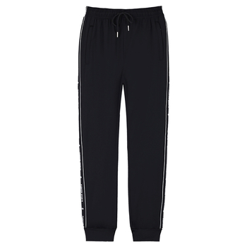 Ženske sportske hlače od Ice Silk, brzo sušeće, visoka elastičnost, ljetni casual stil, s vezanjem u struku i elastičnim pojasom, glatka slim-fit linija.