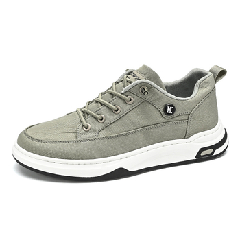 Muške tenisice od platna, slip-on, casual sportske, mekana potplata, prozračne, jesen 2025