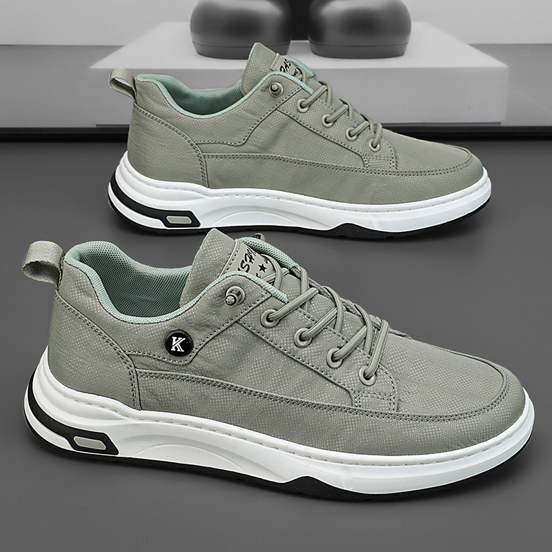 Muške tenisice od platna, slip-on, casual sportske, mekana potplata, prozračne, jesen 2025