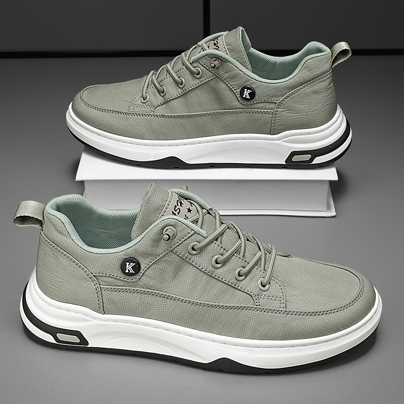 Muške tenisice od platna, slip-on, casual sportske, mekana potplata, prozračne, jesen 2025