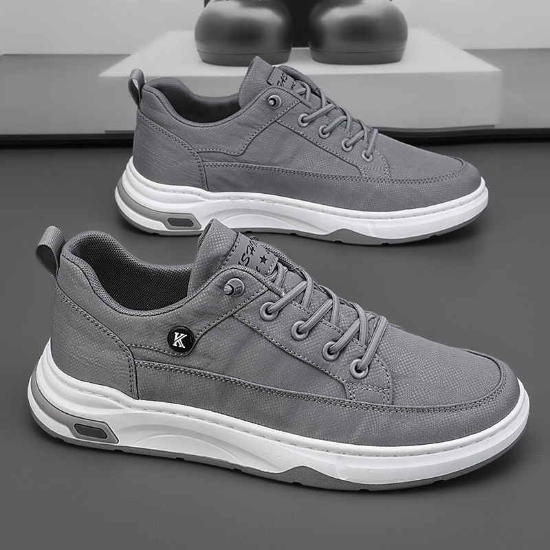 Muške tenisice od platna, slip-on, casual sportske, mekana potplata, prozračne, jesen 2025