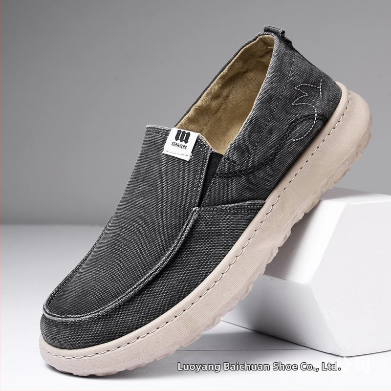 Muške platnene tenisice sa šavovima, slip-on, prozračne, perive mekane potplate, protuklizne, udobne cipele u stilu dad shoes