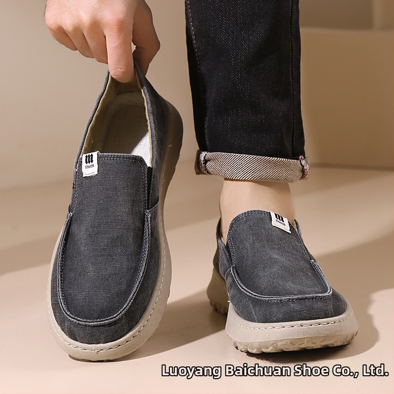 Muške platnene tenisice sa šavovima, slip-on, prozračne, perive mekane potplate, protuklizne, udobne cipele u stilu dad shoes