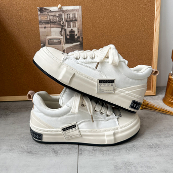 X291 Retro platnene tenisice za muškarce — casual, svestran dizajn, klasičan stil, vulkanizirana potplata, korejskog stila