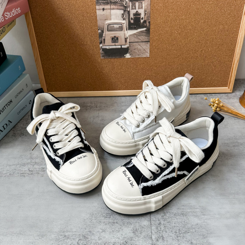 X291 Retro platnene tenisice za muškarce — casual, svestran dizajn, klasičan stil, vulkanizirana potplata, korejskog stila
