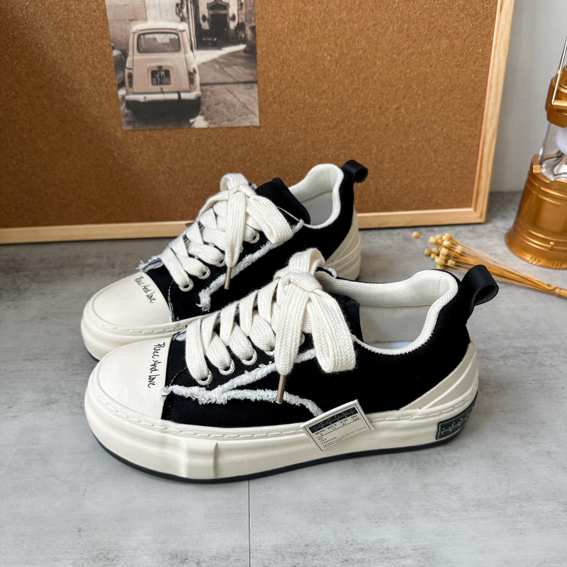 X291 Retro platnene tenisice za muškarce — casual, svestran dizajn, klasičan stil, vulkanizirana potplata, korejskog stila
