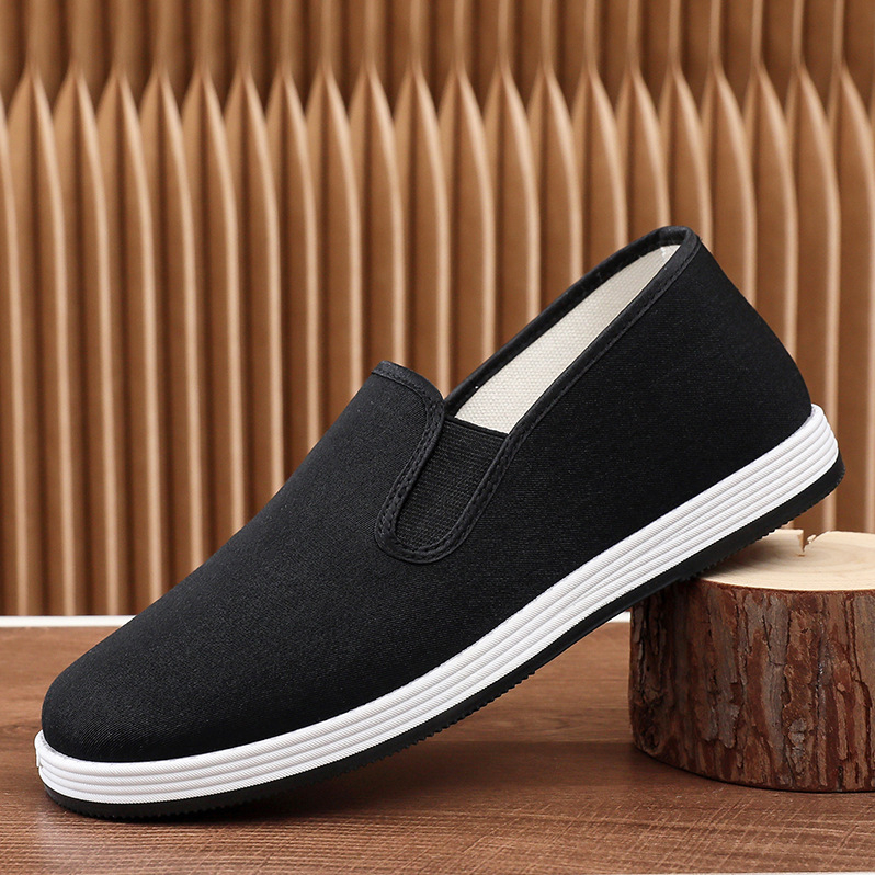 Muške prozračne slip-on radne cipele s otpornošću na probijanje potplata, vodootporne od platna