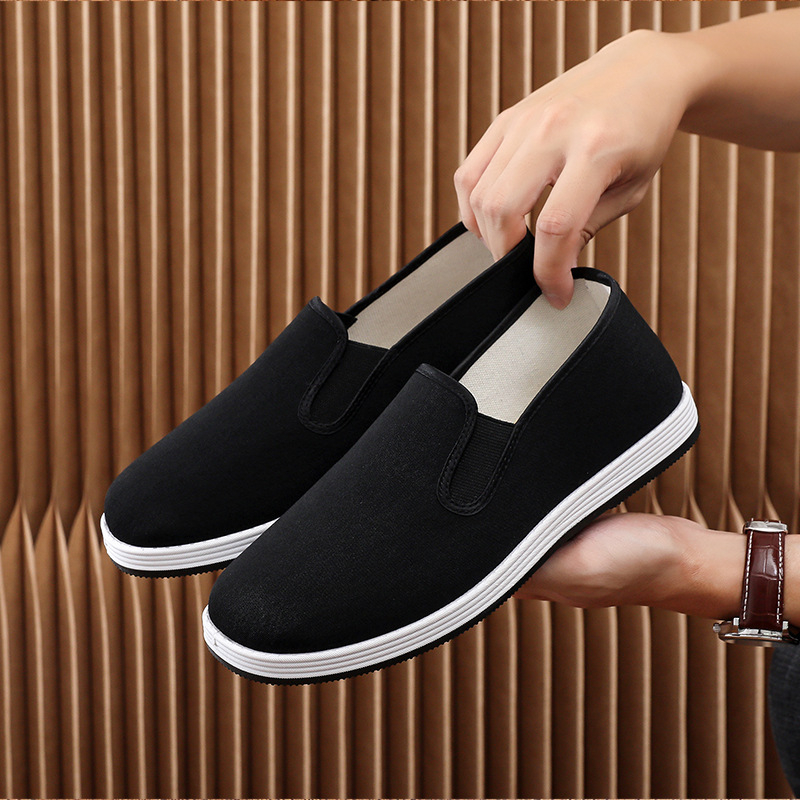 Muške prozračne slip-on radne cipele s otpornošću na probijanje potplata, vodootporne od platna