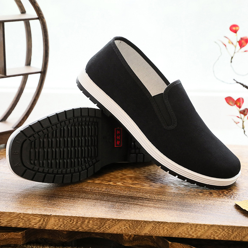 Muške prozračne slip-on radne cipele s otpornošću na probijanje potplata, vodootporne od platna
