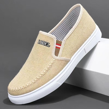 Muške platnene slip-on tenisice - udobne za svakodnevno nošenje