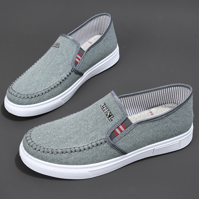 Muške platnene slip-on tenisice - udobne za svakodnevno nošenje