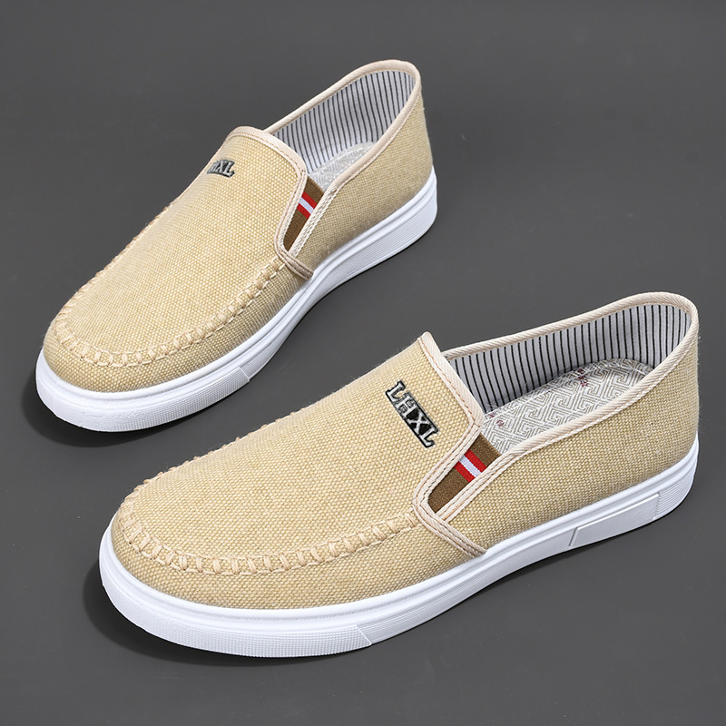 Muške platnene slip-on tenisice - udobne za svakodnevno nošenje