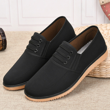 Muške platnene tenisice u stilu Starog Pekinga, Slip-On s gumom – casual tenisice