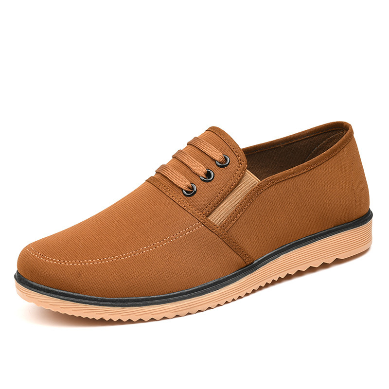 Muške platnene tenisice u stilu Starog Pekinga, Slip-On s gumom – casual tenisice