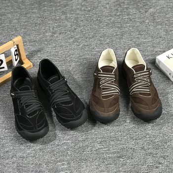 Muške retro tenisice s ravnim dnom, lagane, casual, minimalistički barefoot stil 35551