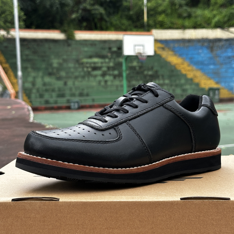 Goodyear Muške Kožne Cipele od Prave Kože, Retro Air Force One, Britanski Stil, S Velikim Prstom