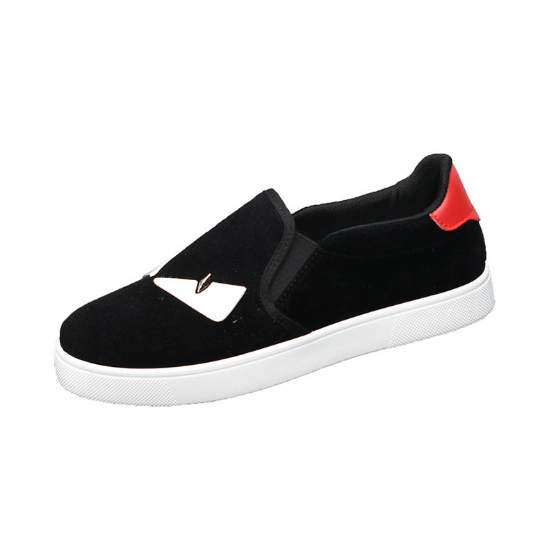 Little Monster muške retro slip-on tenisice s debelom potplatom 8809