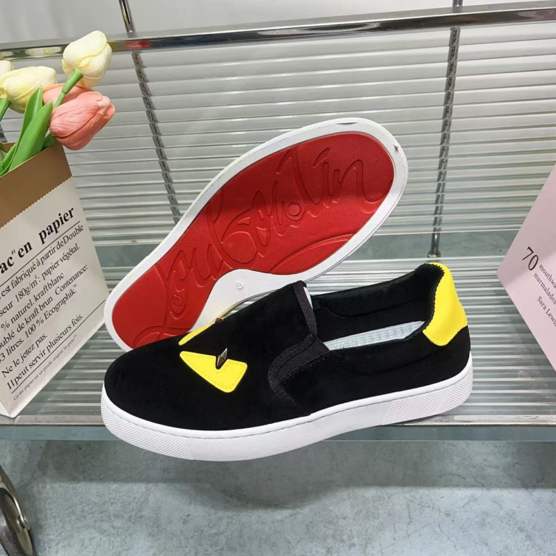 Little Monster muške retro slip-on tenisice s debelom potplatom 8809