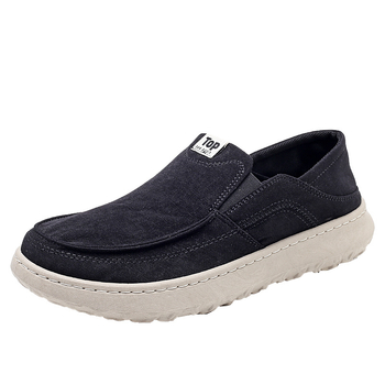 Muške platnene tenisice, slip-on s podesivom petom, prozračne, lagane, svakodnevna obuća