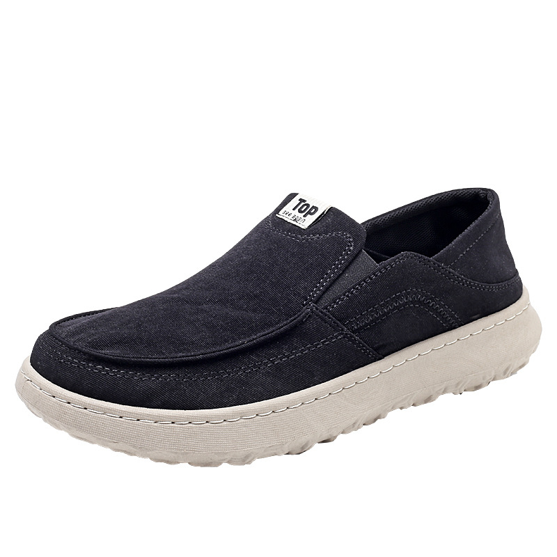 Muške platnene tenisice, slip-on s podesivom petom, prozračne, lagane, svakodnevna obuća