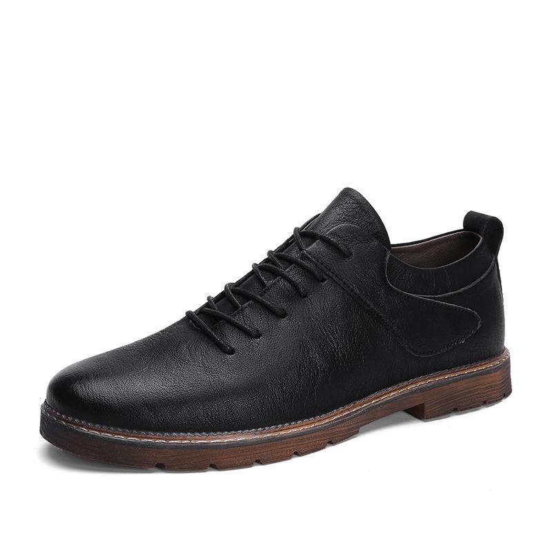 Muške kožne cipele, korejskog stila, jesensko-zimske, poslovno casual, britanski stil, svestrane