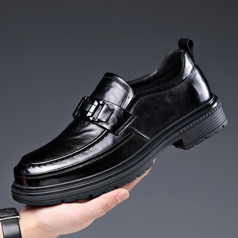 Muške kožne loaferice, slip-on, za poslovnu i svakodnevnu obuću, jesen 2026